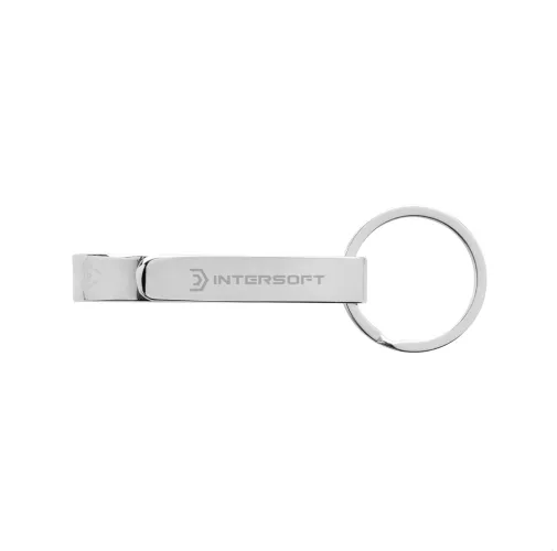 Llavero abridor botellas de aleación de zinc reciclado RCS