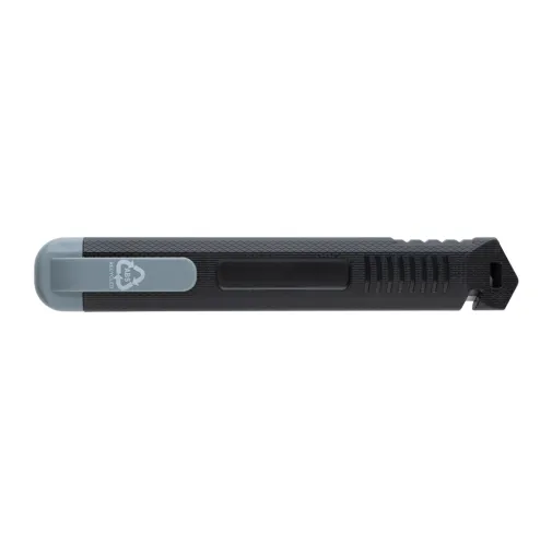 gris Navaja recargable de plástico reciclado RCS