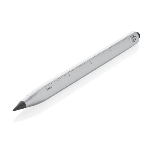 Bolígrafo multitarea infinity de aluminio reciclado Eon RCS