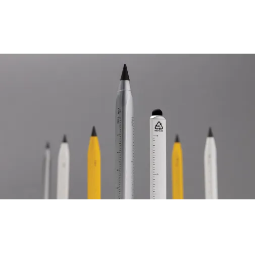 Bolígrafo multitarea infinity de aluminio reciclado Eon RCS