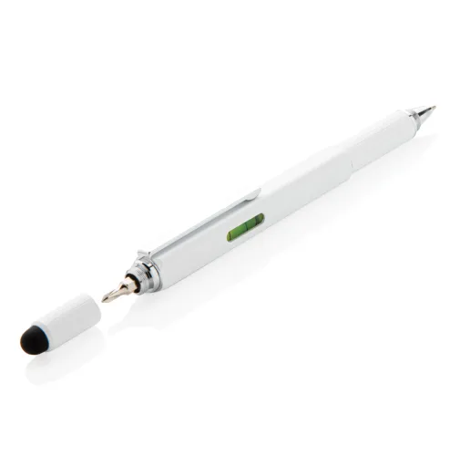 Bolígrafo herramienta 5 en 1