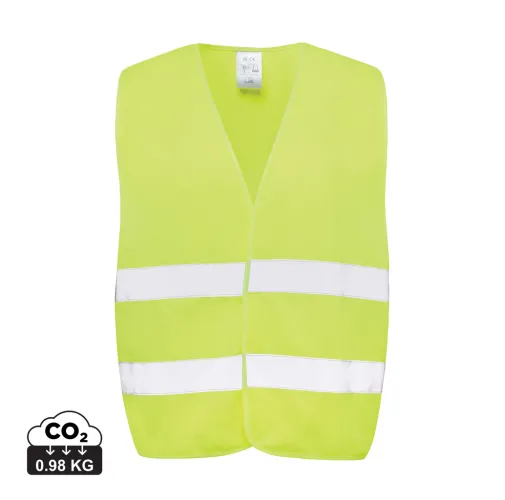 Chaleco de seguridad de PET reciclado GRS