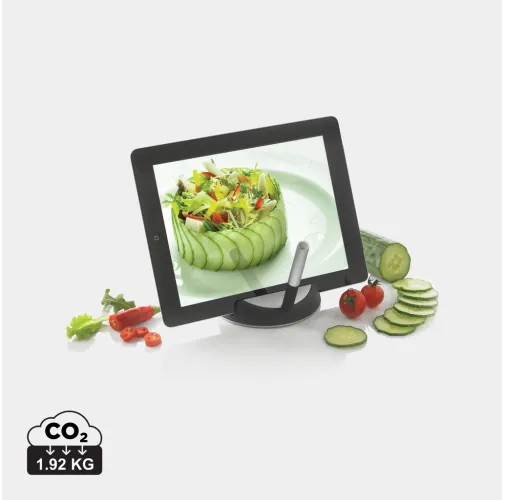 STAND CHEF PARA TABLET CON BOLÍGRAFO TÁCTIL
