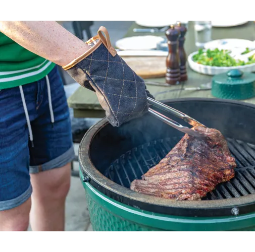 Guante de lona de lujo para horno