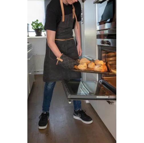 Guante de lona de lujo para horno