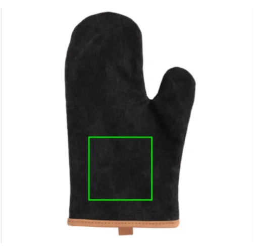 Guante de lona de lujo para horno