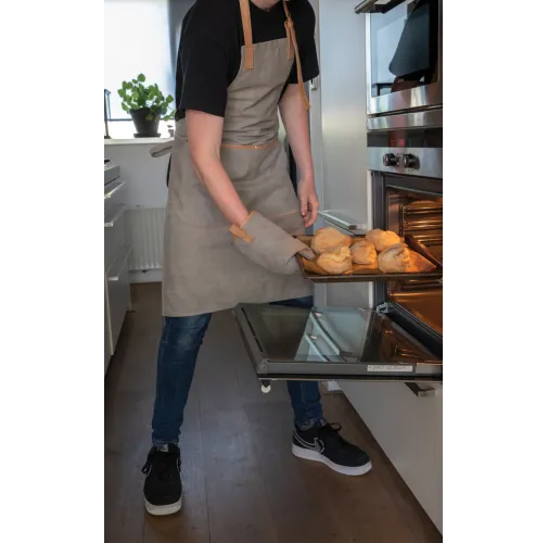 Guante de lona de lujo para horno