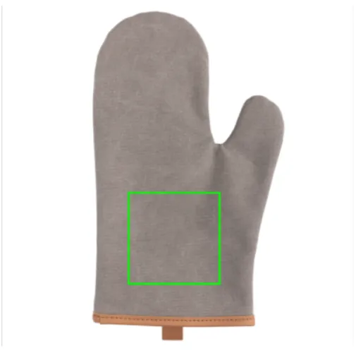 Guante de lona de lujo para horno