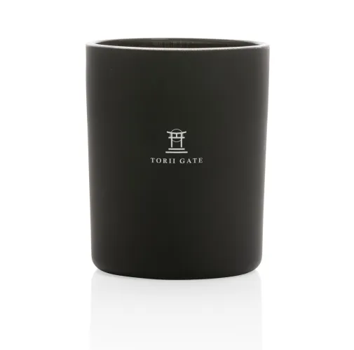 negro Vela Ukiyo perfumada pequeña en vaso