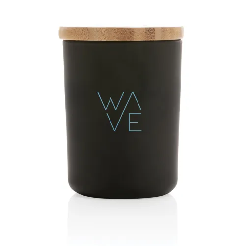 Vela perfumada Ukiyo deluxe con tapa de bambú
