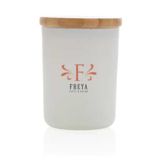 Vela perfumada Ukiyo deluxe con tapa de bambú