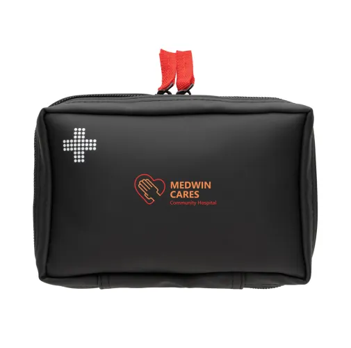 Botiquín primeros auxilios PU y nubuck reciclado RCS