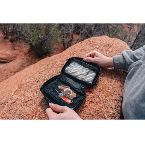 Botiquín primeros auxilios PU y nubuck reciclado RCS