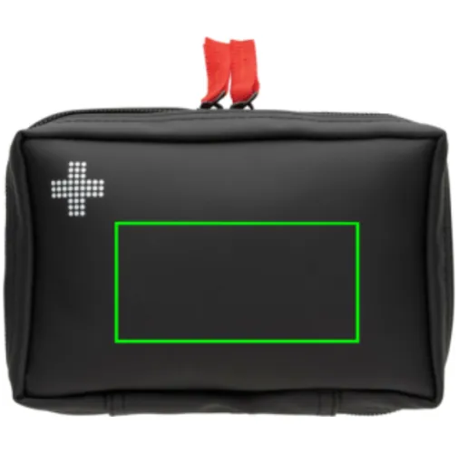 Botiquín primeros auxilios PU y nubuck reciclado RCS