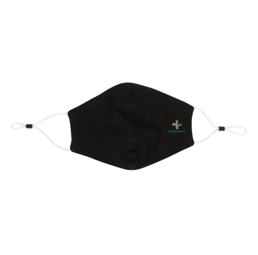 Mascarilla de algodón reutilizable de 2 capas