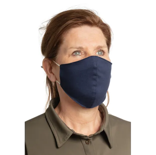 Mascarilla de algodón reutilizable de 2 capas