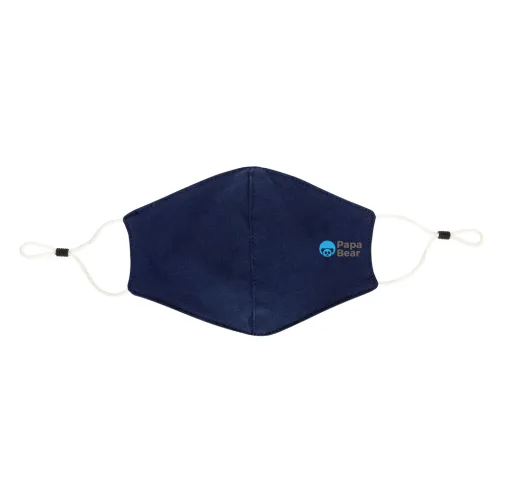 Mascarilla de algodón reutilizable de 2 capas