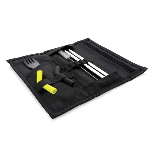 Soporte Tierra para pajitas y cubiertos 2 uds