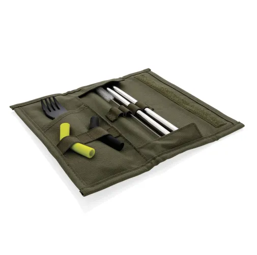 Soporte Tierra para pajitas y cubiertos 2 uds