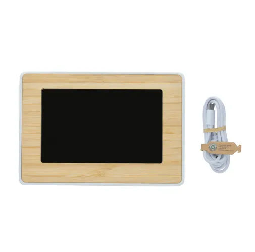 Reloj Utah RCS Rplastic bambú LED