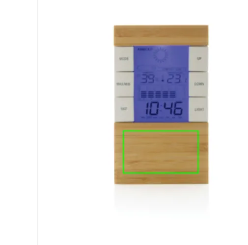 Estación meteorológica de bambú Utah RCS rplastic