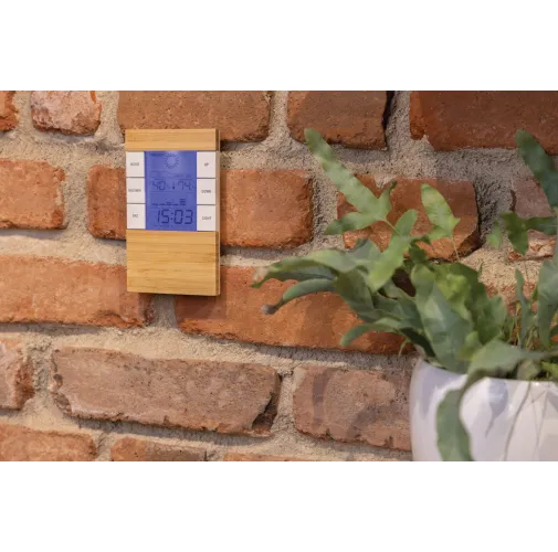 Estación meteorológica de bambú Utah RCS rplastic