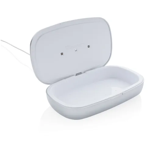 Caja esterilizadora Rena UV-C con cargador inalámbrico de 5W