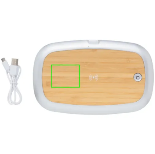 Caja esterilizadora Rena UV-C con cargador inalámbrico de 5W