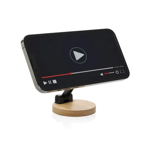 Soporte teléfono plástico reciclado y bambú Magmount RCS