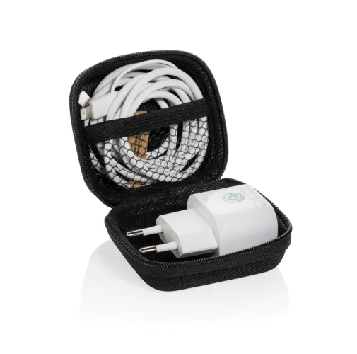 negro Set de carga 2 piezas Boost RCS PET reciclado 20W tipo C