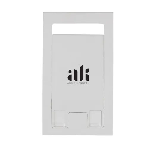 blanco Soporte teléfono plegable plástico reciclado RCS SnapStand