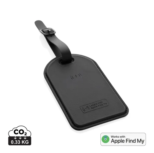 Etiqueta equipaje Globefind RCS rPolyester con seguimiento