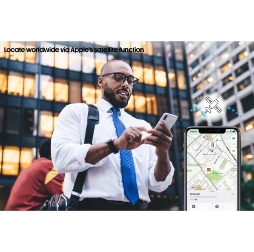 Cartera poliéster Seekcard RCS con localización