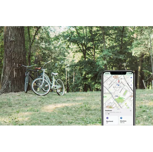 Timbre de bicicleta Pedalfinder con localizador
