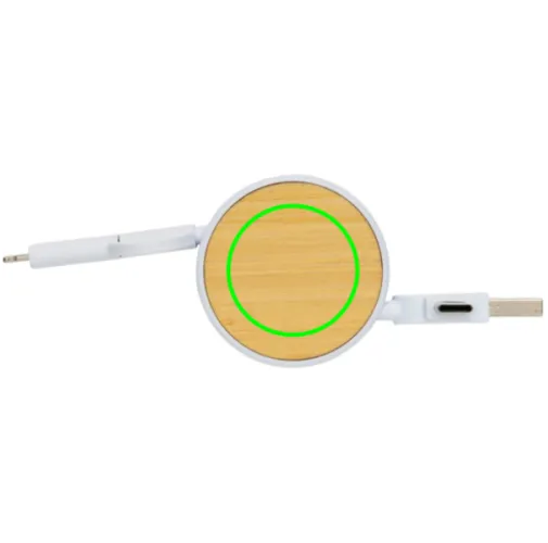 Cable retráctil Ontario 6 en 1 de plástico reciclado RCS