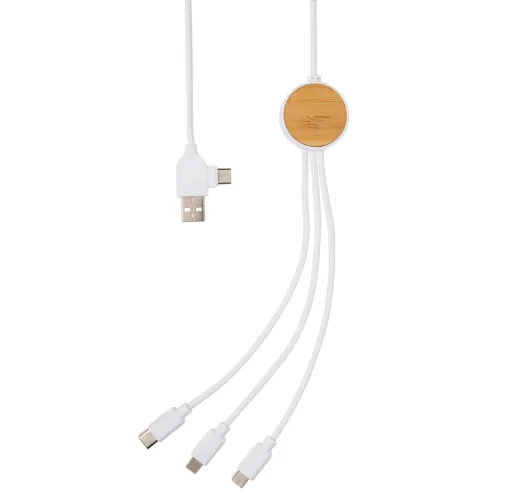 Cable Ontario 6 en 1 de plástico reciclado RCS