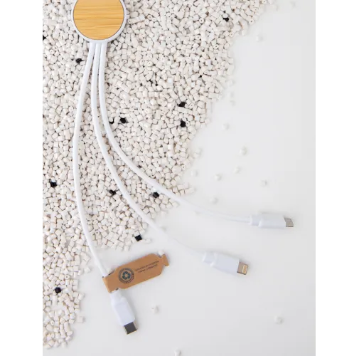 Cable Ontario 6 en 1 de plástico reciclado RCS