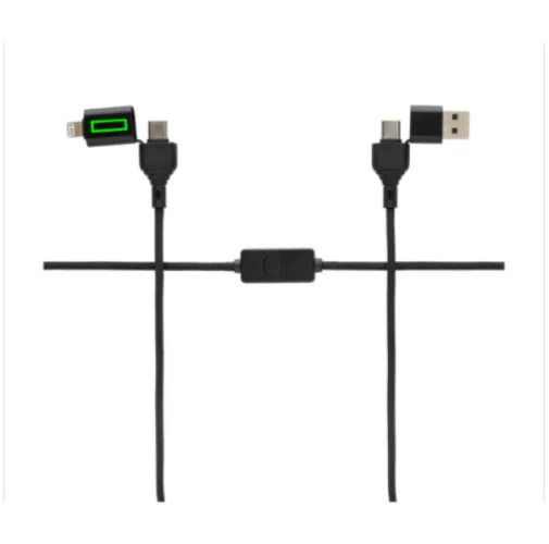 Cable protección piratería reciclado 60W Datalock RCS