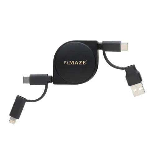 Cable 6 en 1 de plástico reciclado estándar RCS y TPE