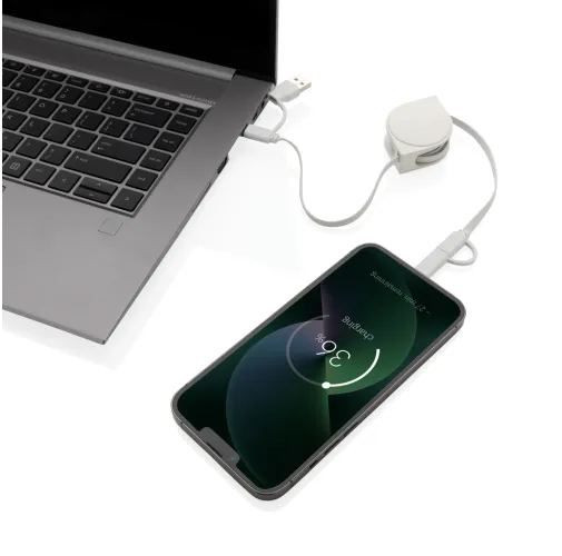 Cable 6 en 1 de plástico reciclado estándar RCS y TPE