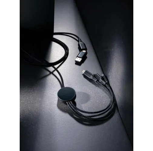 Cable Terra RCS aluminio reciclado 120 cm 6 en 1