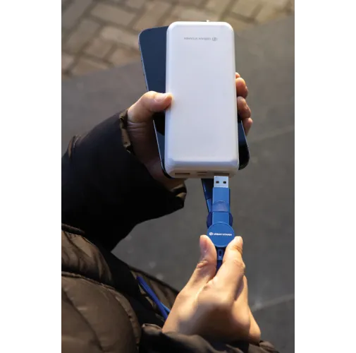 azul Cable 6 en 1 Oakland RCS carga rápida 45W