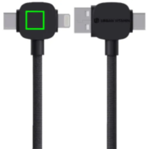 Cable magnético TPE/PET reciclado Urban Vitamin Stockton 65W