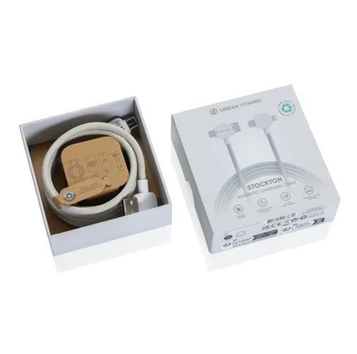 Cable magnético TPE/PET reciclado Urban Vitamin Stockton 65W