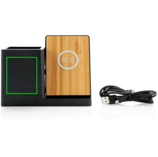 Cargador Ontario 10W de plástico reciclado y RCS