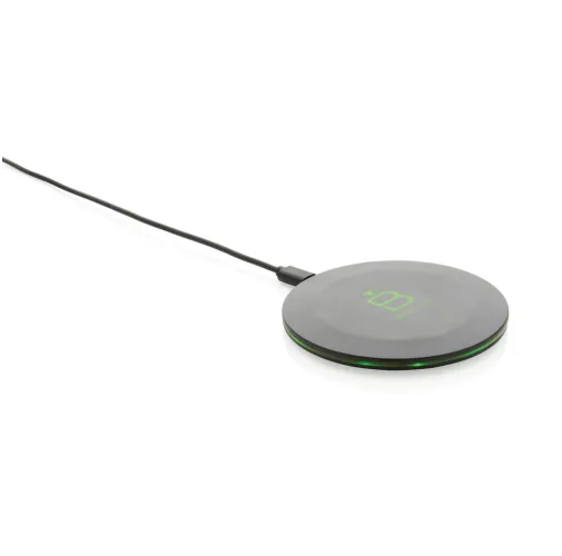 Cargador rápido inalámbrico 15W de plástico reciclado RCS