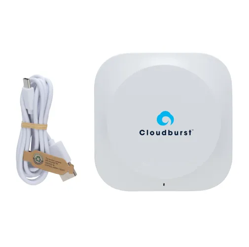 Cargador inalámbrico Oregon plástico RCS  y corcho 10W