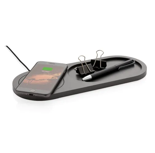 negro Bandeja de carga inalámbrica 10W Encore