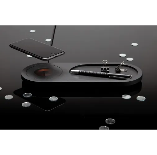 negro Bandeja de carga inalámbrica 10W Encore