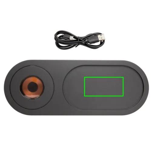 negro Bandeja de carga inalámbrica 10W Encore